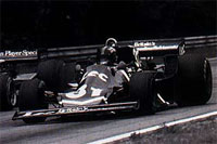 David Purley driving the Lec